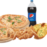 Big Diners (Any 2x15'' Pizza)