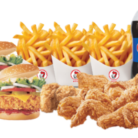 Chicken & Burger Mix Meal