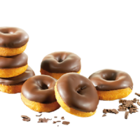 Mini Chocolate Doughnuts (10 Pcs)